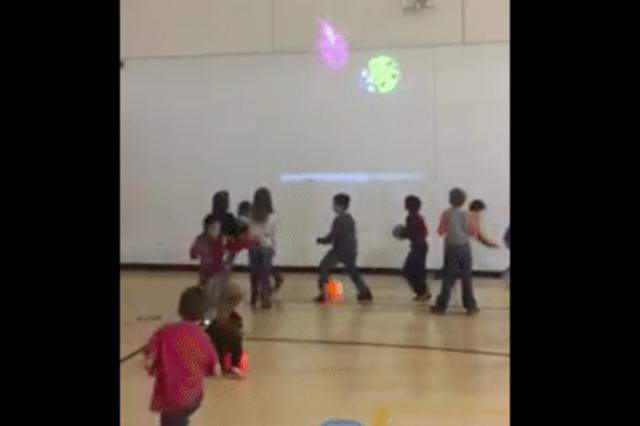 Watch how this clever PE teacher gets kids to exercise - KSHB