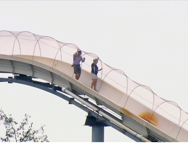 Former water park executive charged in Kansas boy's slide death