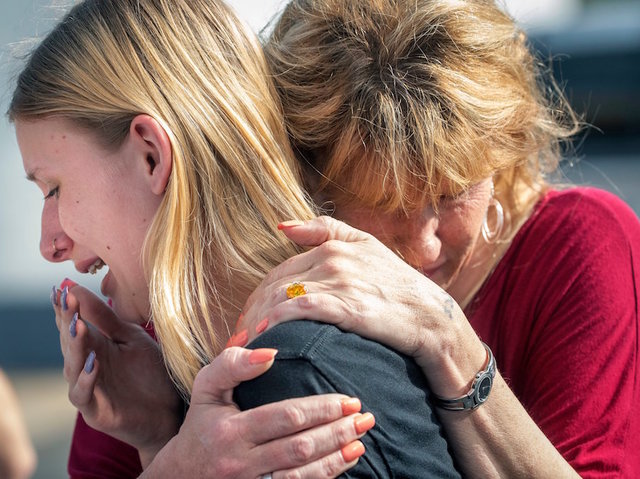Santa Fe High School teachers return for the first time since mass shooting on campus