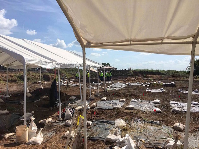 Long-buried remains of 95 people found at Texas school district construction site